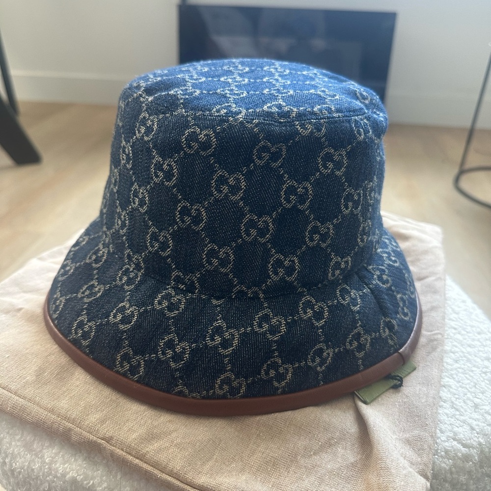 Gucci Denim Bucket Hat